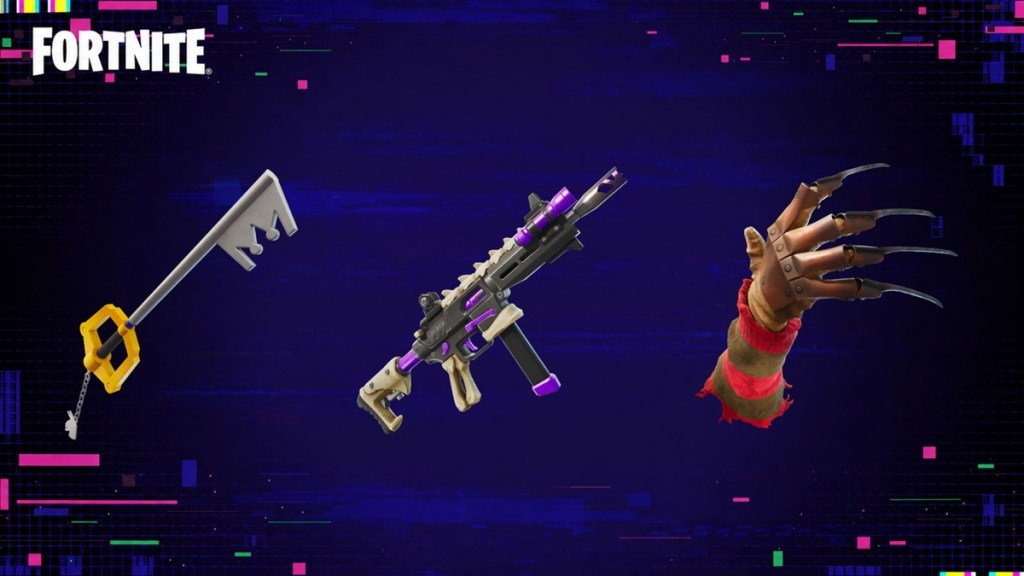 Fortnite Kingdom Key Bonerattler SMG Freddy's Nightmare
