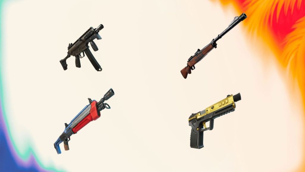 Fortnite Tier List B-Tier Weapons