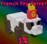 French Fry Ferret in Grow a Garden