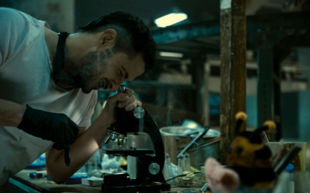 Frenchie working on the Supe Killling Virus