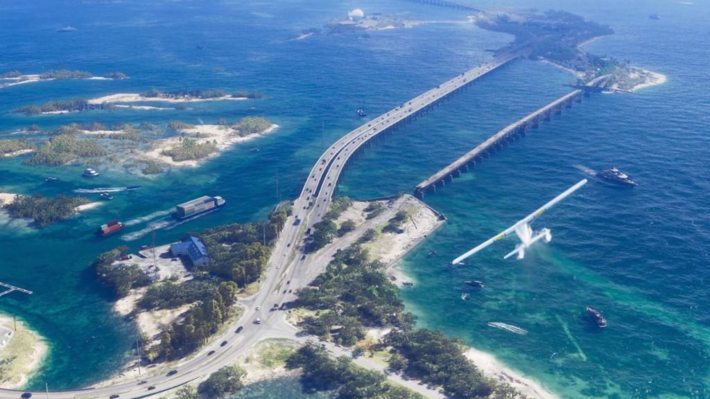 An overview of a water body in GTA 6