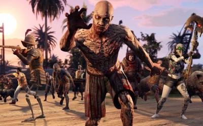 Zombies in the GTA Online Cayo Perico Survival Mode