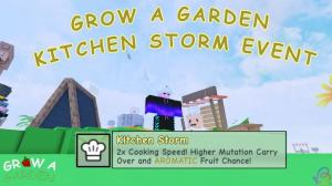 How to Start Kitchen Storm Event in Grow a Garden