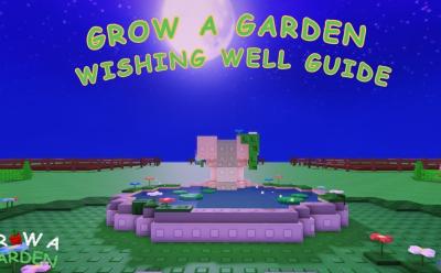 Grow a Garden Wishing Well