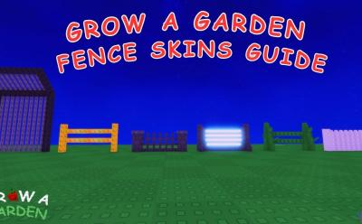 Grow a Garden all fences skins guide