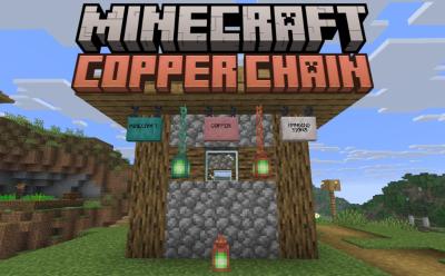 How to Make Copper Chains in Minecraft