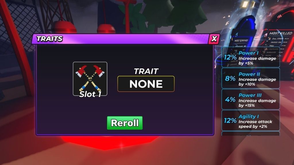 Hunty Zombie Traits