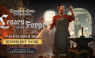 Kingdom Come Deliverance Legacy of the Forge DLC Announced