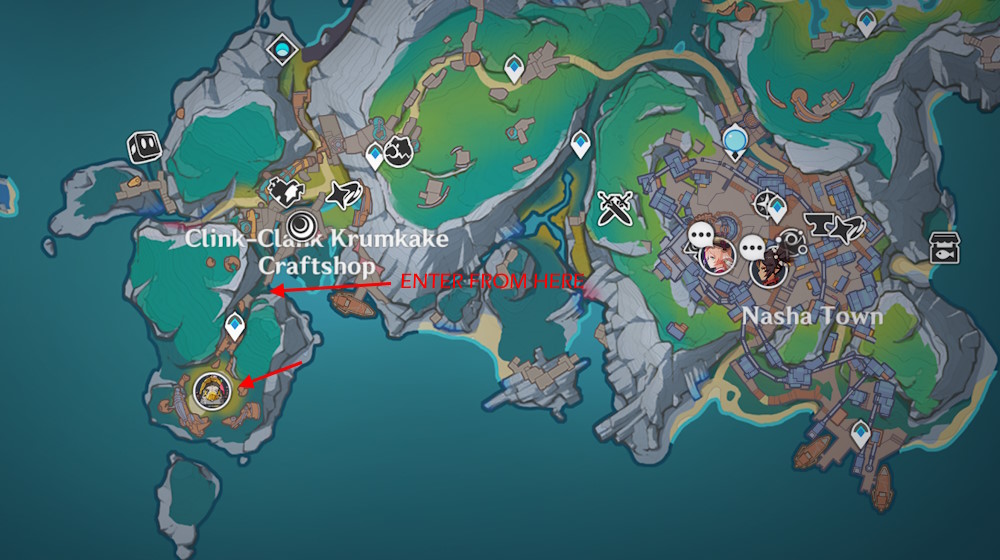 Knuckle Duckle Genshin Impact location
