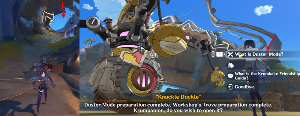 Knuckle Duckle fight start