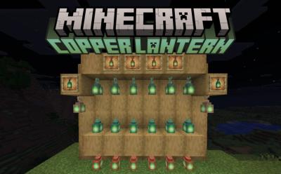 Minecraft Copper Lantern