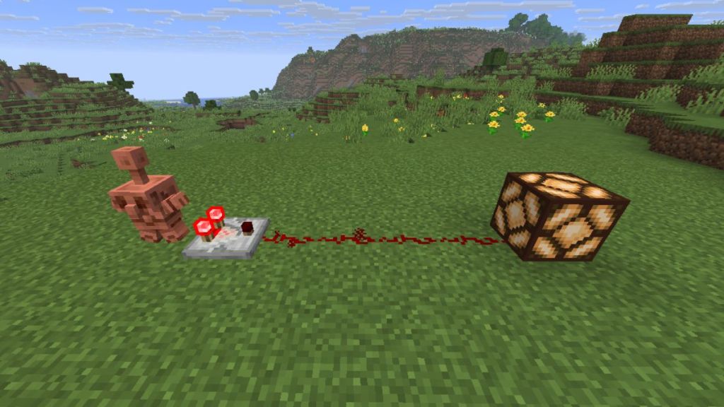 Minecraft Copper Pose 4