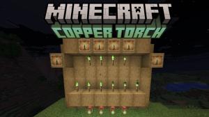 How to Make and Use a Copper Torch in Minecraft