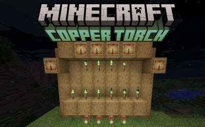 Minecraft Copper Torch