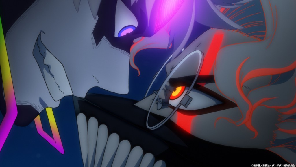 Okarun and Evil Eye clash in Dandadan season 2 episode 9