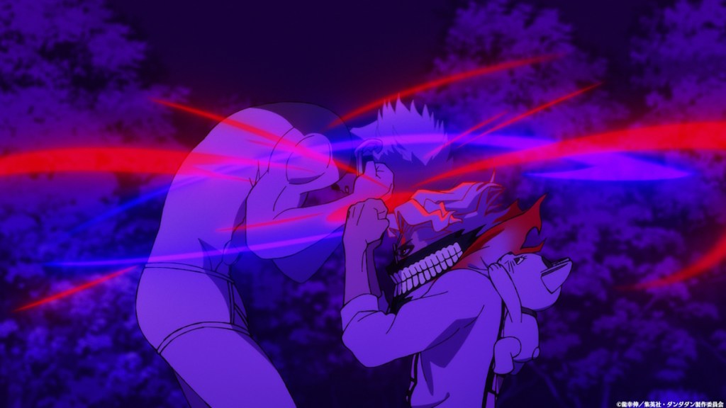 Okarun vs Evil Eye in Dandadan season 2 episode 9