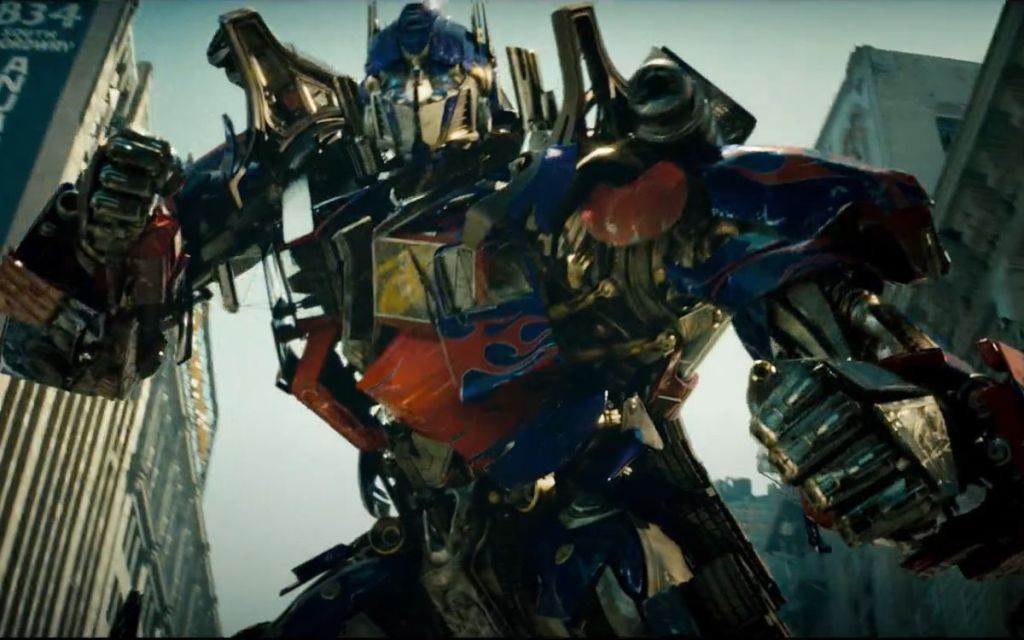 Optimus Prime in Michael Bay's Transformers