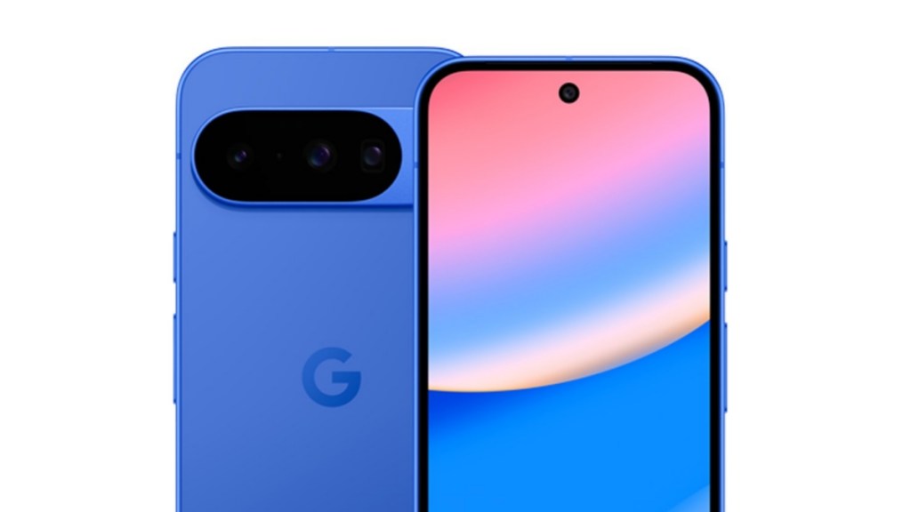 Pixel 10 Back Camera in Indigo