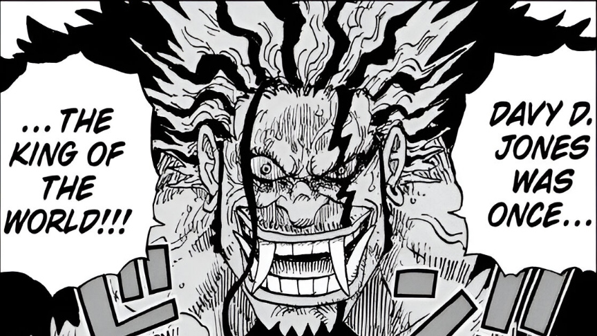 Rocks D. Xebec about Davy Jones in One Piece manga