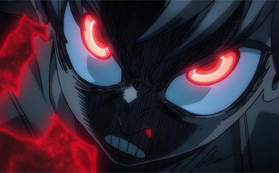 Rudo giving anima to a weapon in Gachiakuta anime.