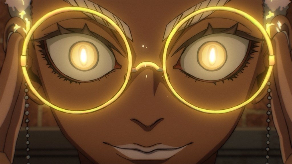 Semiu Grier using her powers in Gachiakuta anime