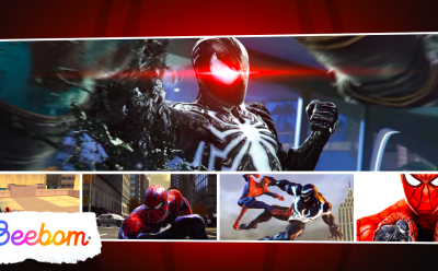 Spider-Man Video Game Collage