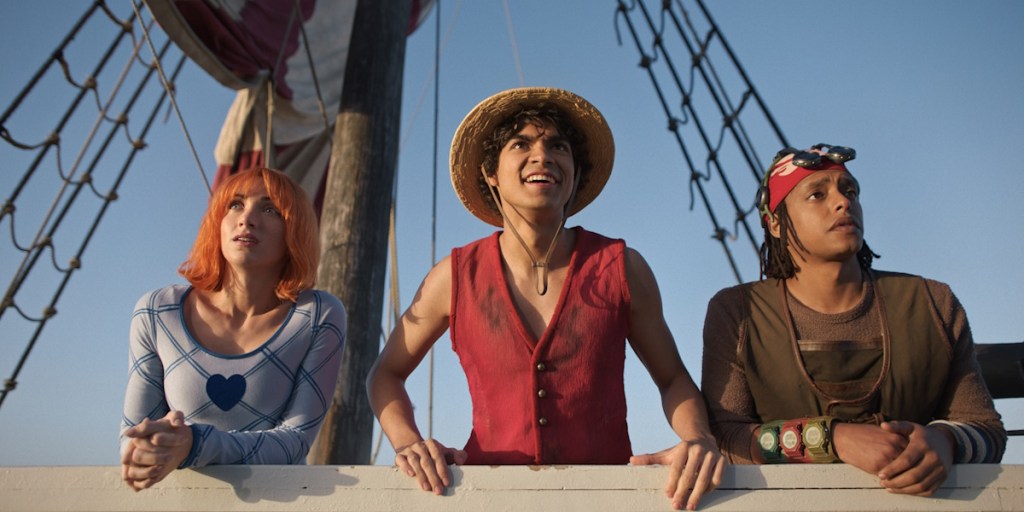 Straw Hats setting sail in One Piece live action