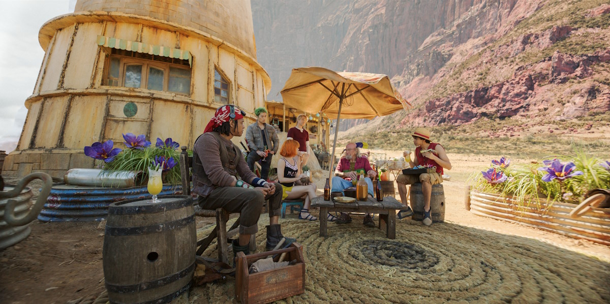 Straw Hats with Crocus in One Piece live action