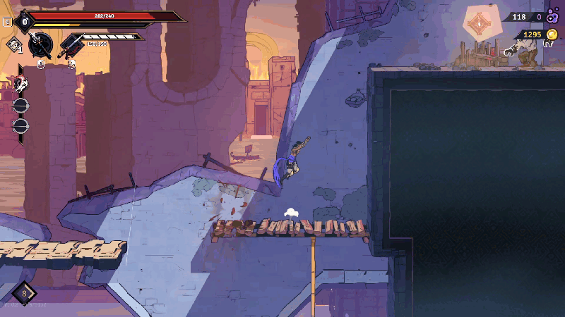 The Rogue Prince of Persia Kicking enemies into oblivion