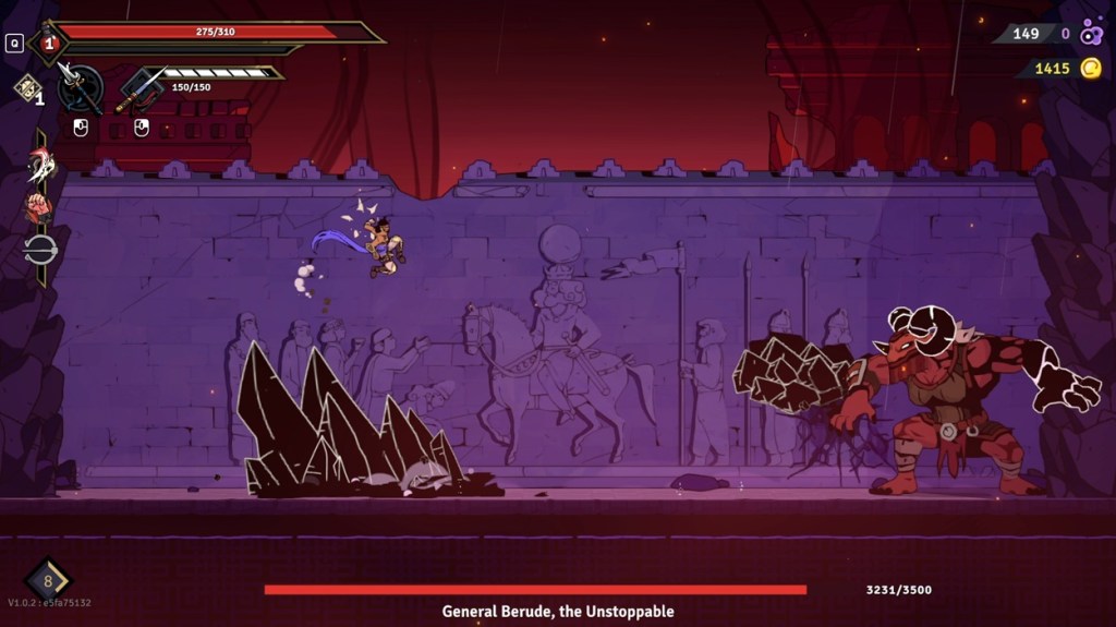 The Rogue Prince of Persia boss fights