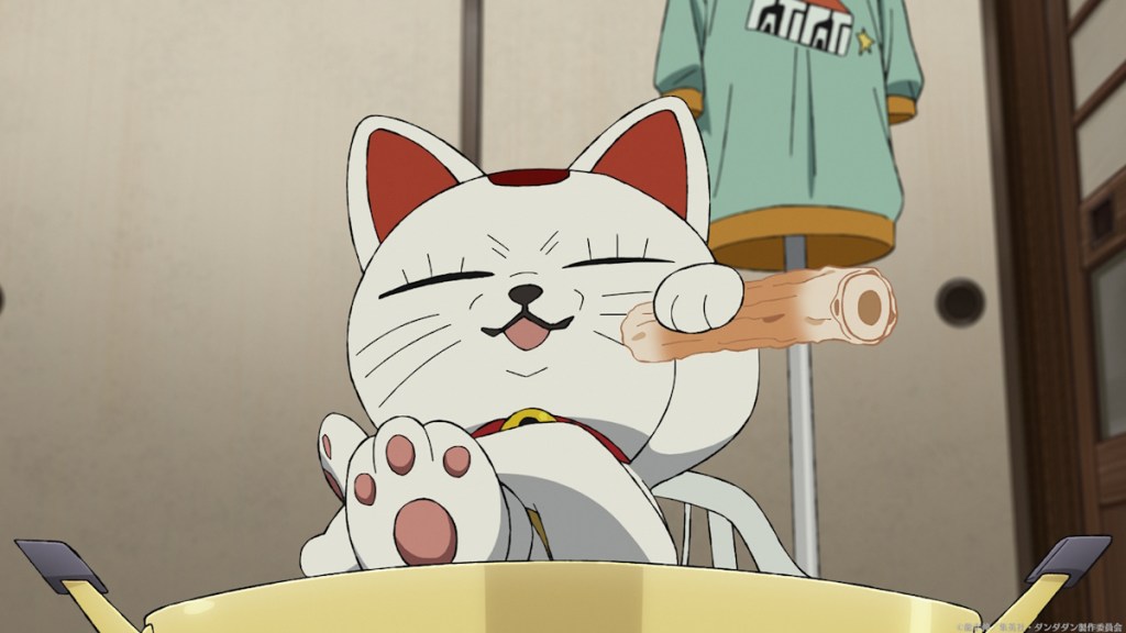 Turbo Granny inside a cat doll