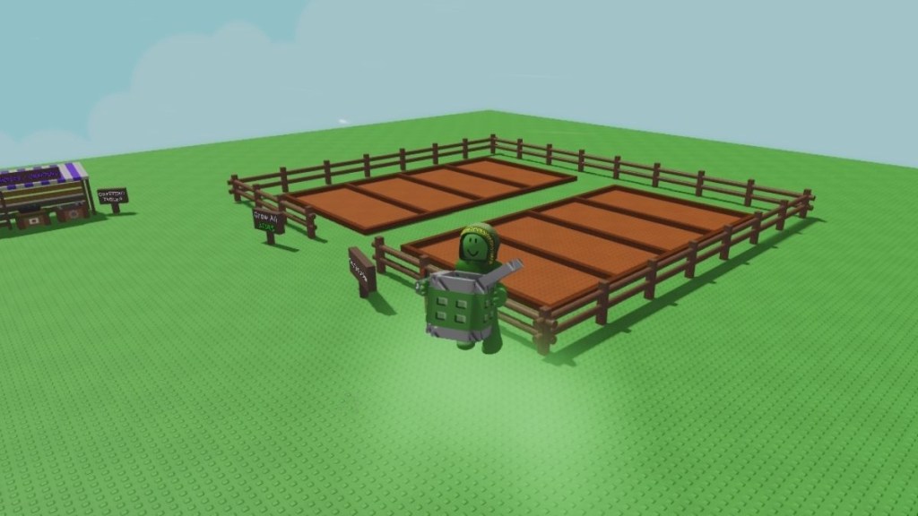 Using Can of Beans in Grow a Garden