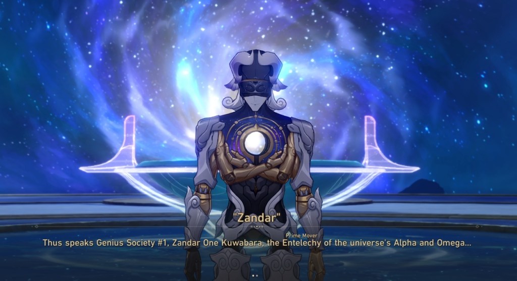 Zandar One Kuwabara, the Entelechy of the Universe's Alpha and Omega Honkai Star Rail