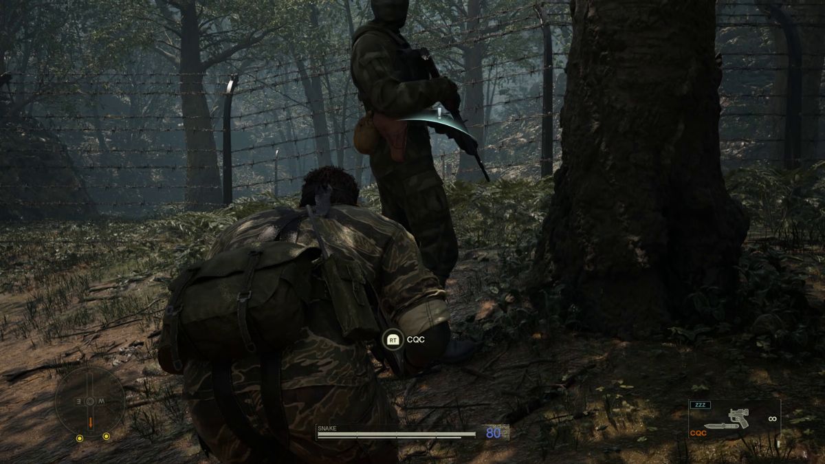 CQC Crouch in MGS Delta
