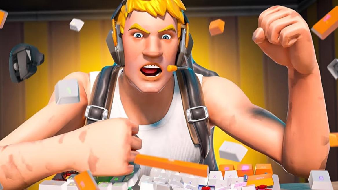 Fortnite Jonesy Raging