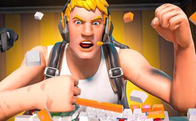 Fortnite Jonesy Raging