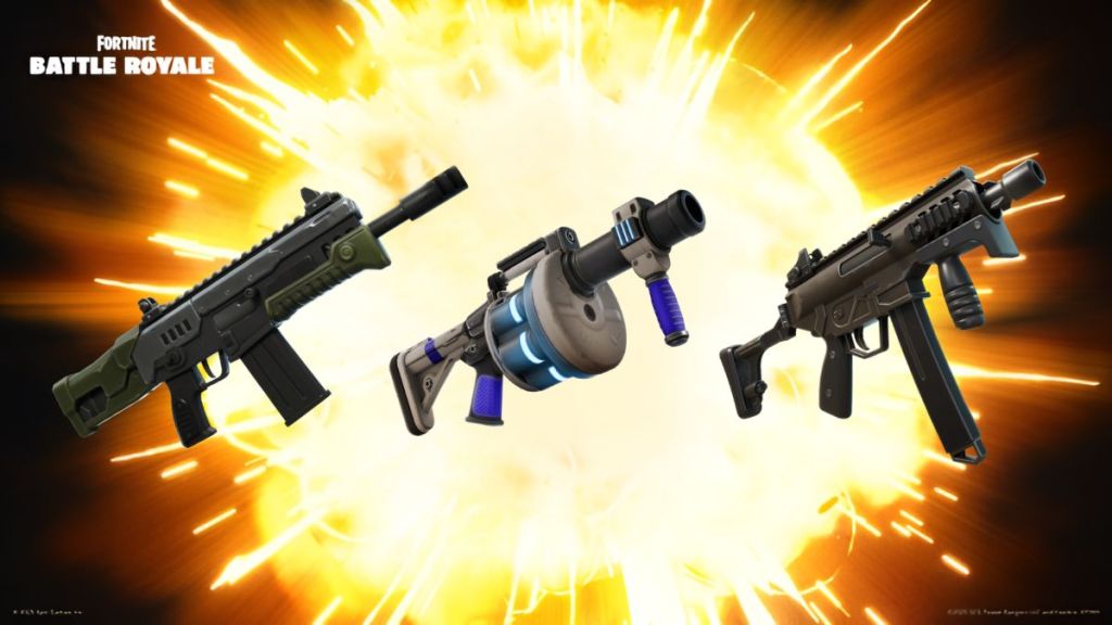 Fortnite Unvaulted Loot in Chapter 6 Season 4