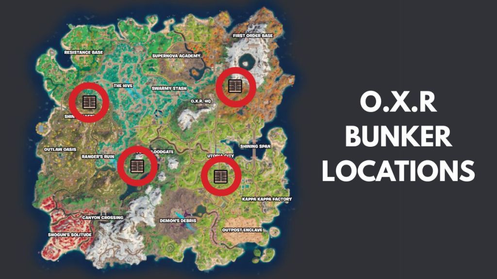 OXR Bunker Location in Fortnite