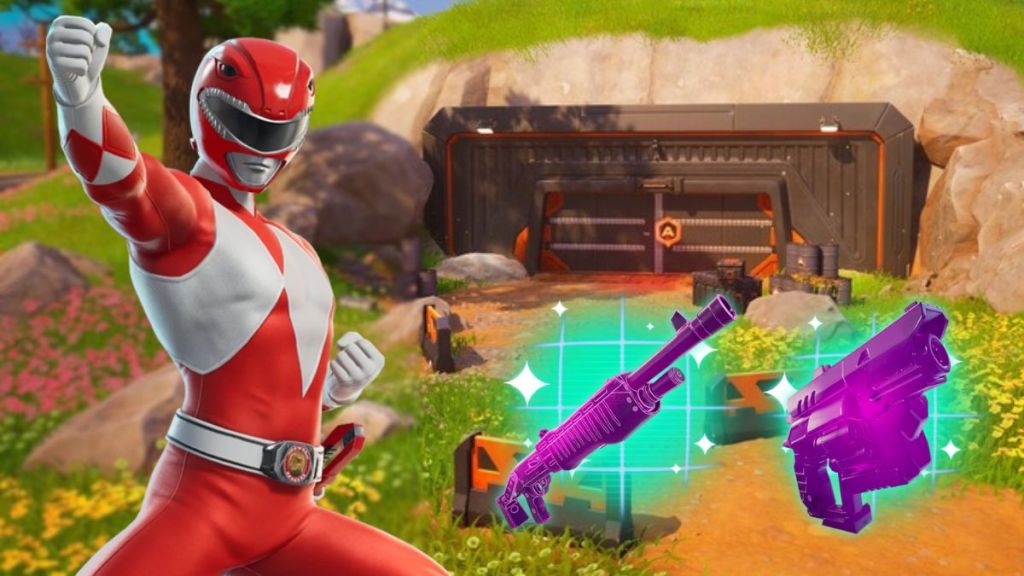 Fortnite Bunker Power Ranger