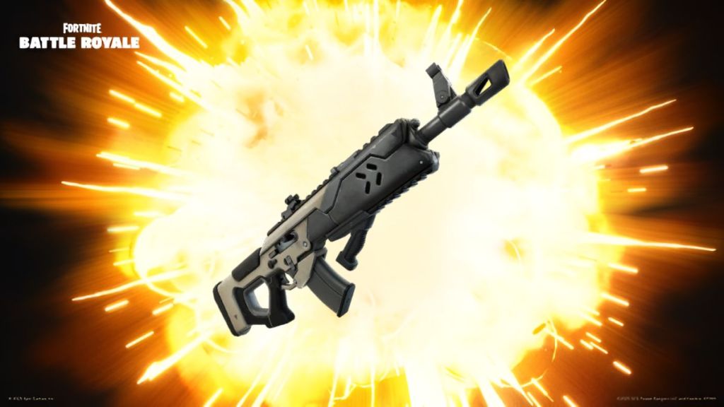 Fury Assault Rifle in Fortnite