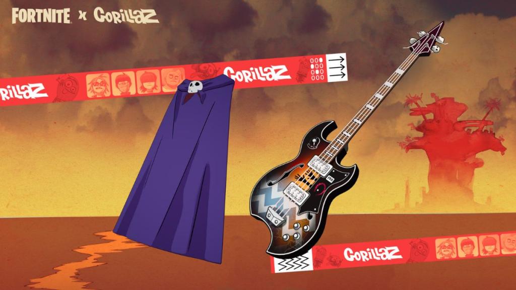 Fortnite Festival Season 10 Pass Cape and Bass