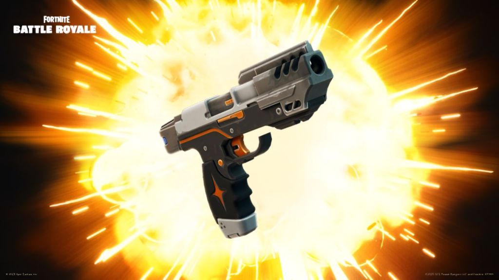 Hyperburst Pistol in Fortnite