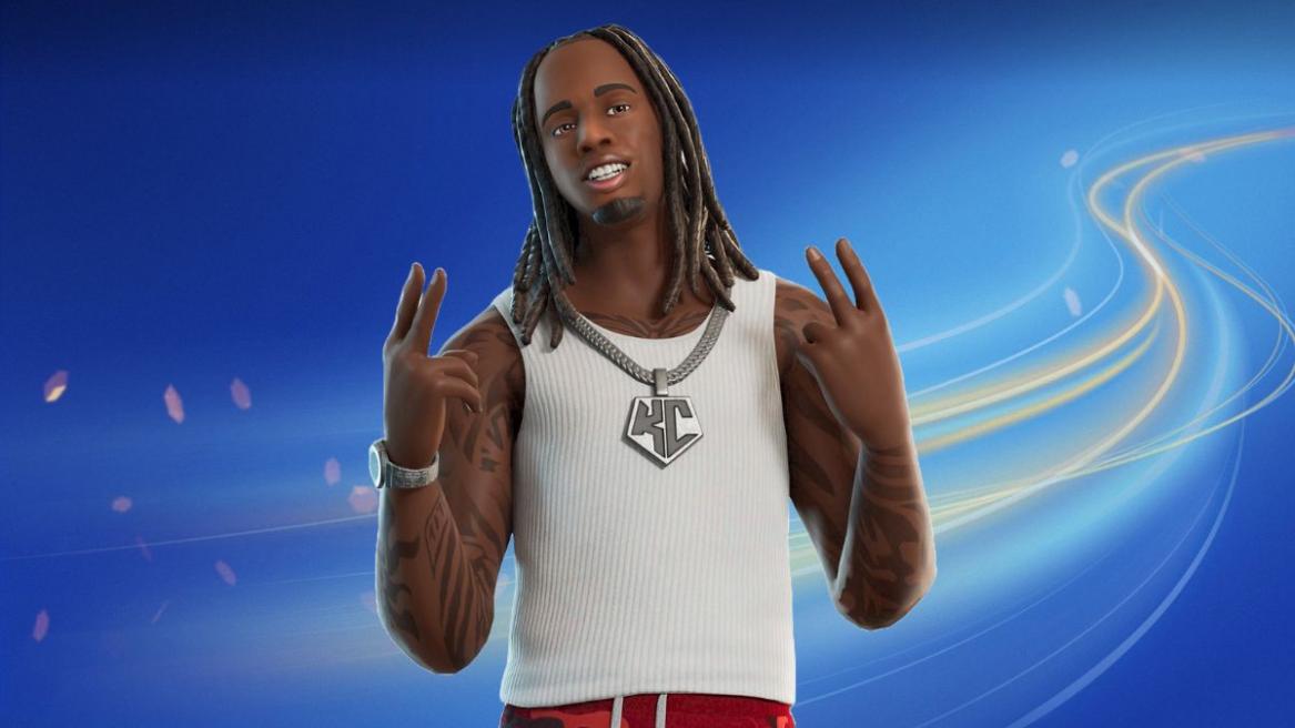 Fortnite Kai Cenat skin render