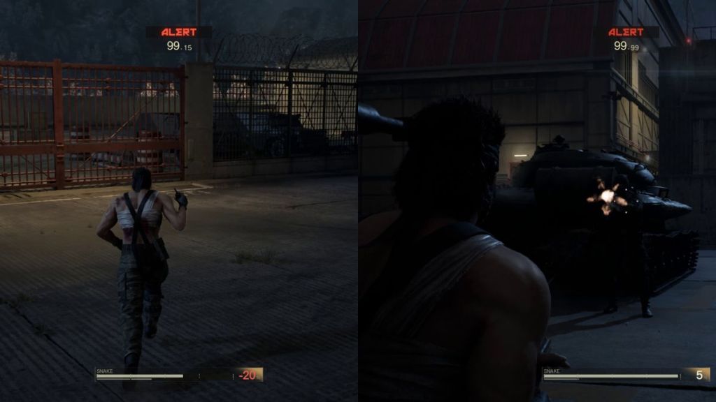 Dark areas lag in MGS Delta
