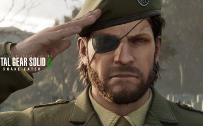 MGS Delta Snake Saluting