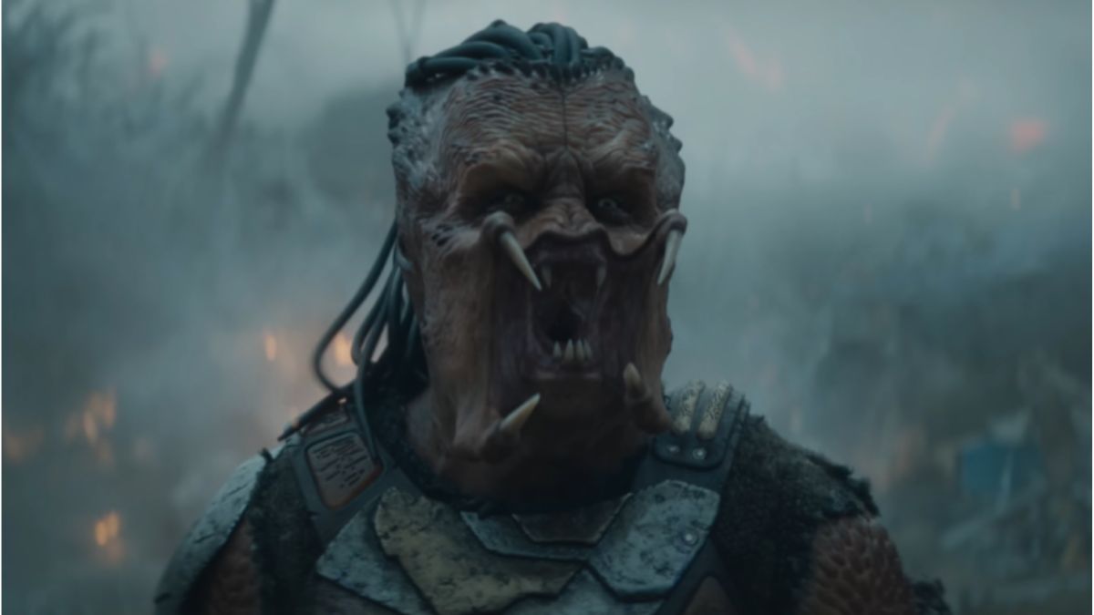 A still from Predator: Badlands