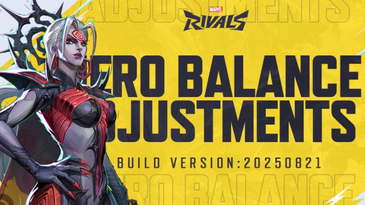 Marvel Rivals Aug 21 Balance Adjustments