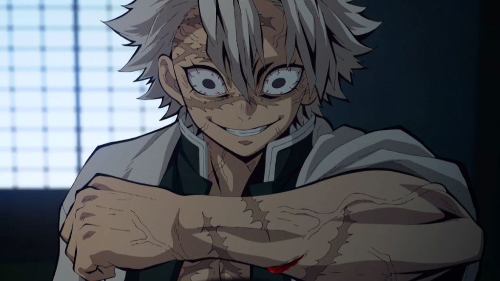 Sanemi Shinazugawa in Demon Slayer