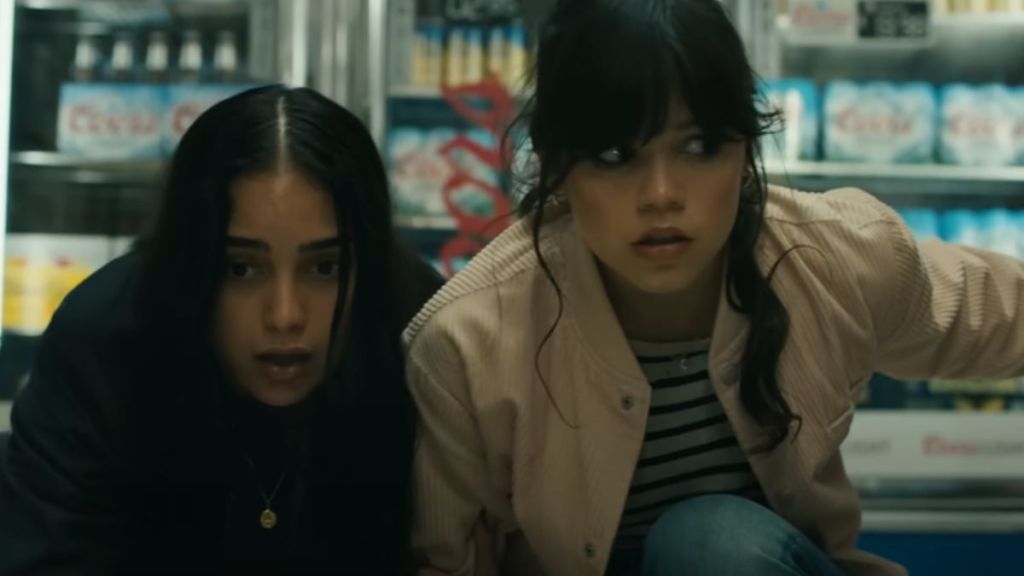 Melissa Barrera and Jenna Ortega in Scream VI