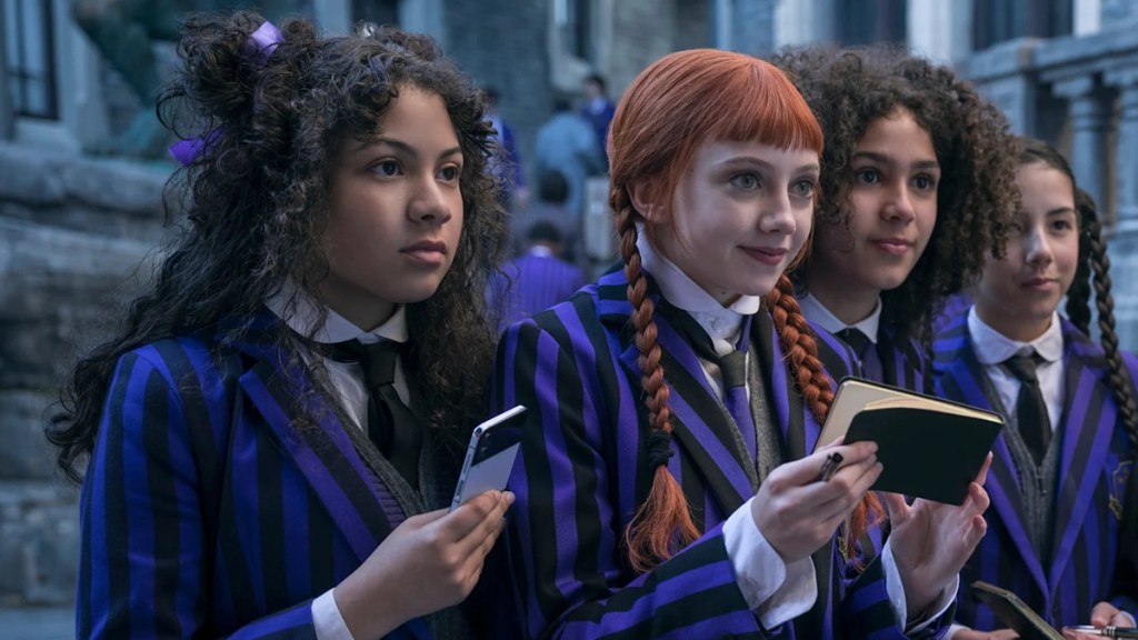 A group of new outcasts in Wednesday Season 2